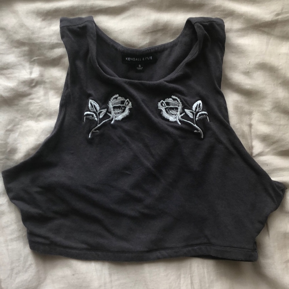 Kendall & Kylie crop top, size small.